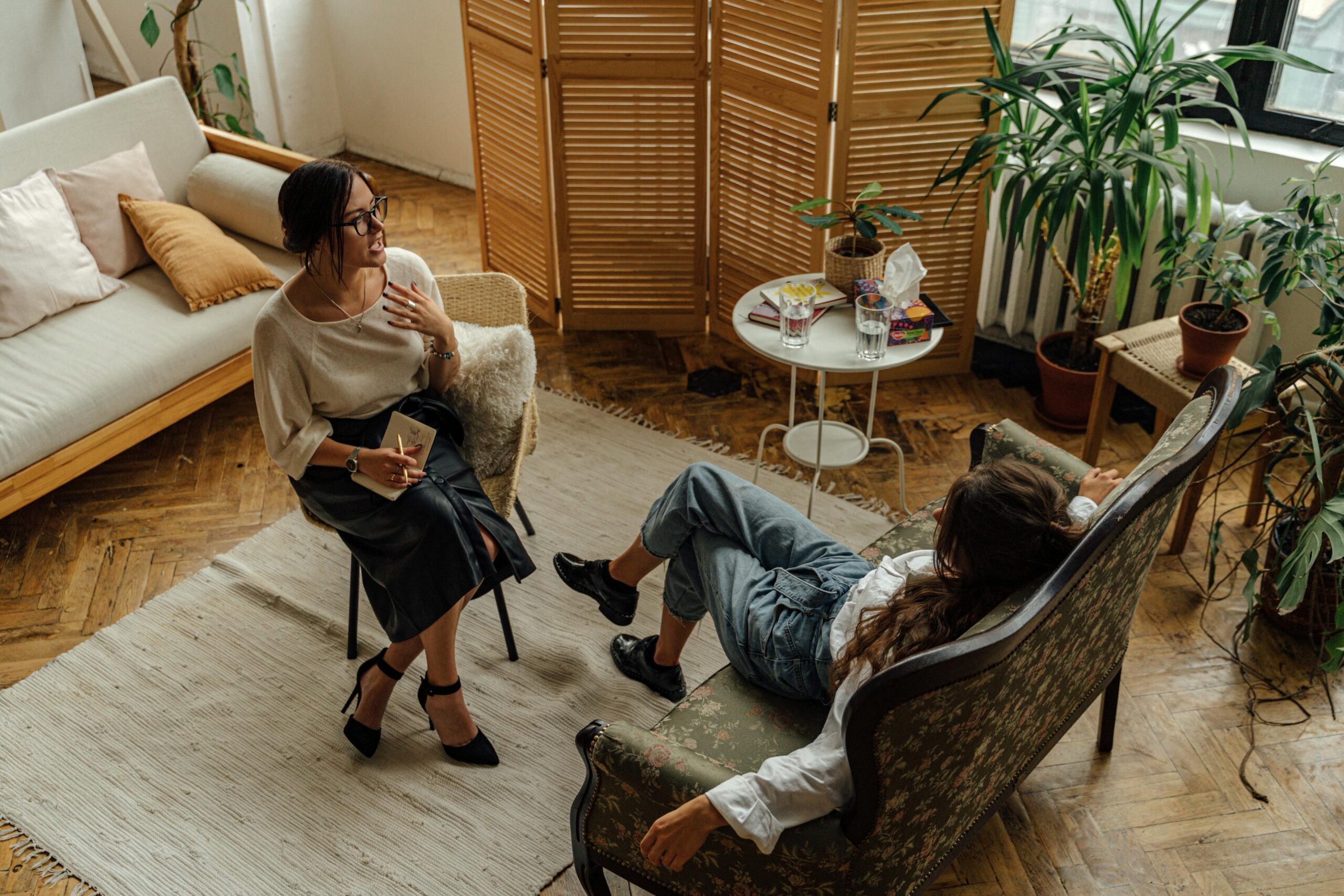 Cognitive behavioral therapy for anxiety relief